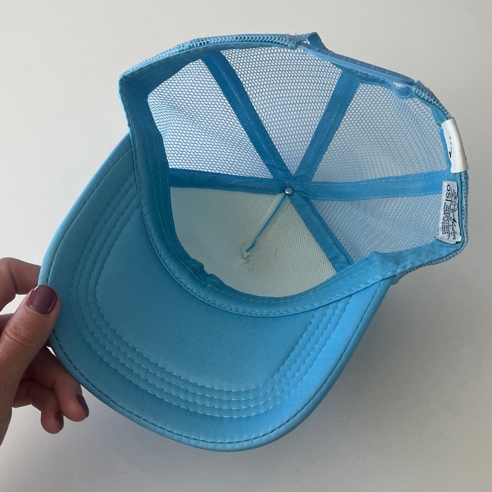 Kai Aloha "Aloha Friday" Hawaii Trucker Hat - Blue & Pink LIMITED EDITION - Picture 5 of 6